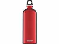 SIGG - Alu Trinkflasche - Traveller Rot - Klimaneutral Zertifiziert - Für
