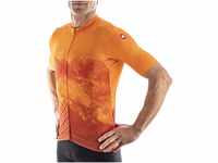 CASTELLI Herren Jersey-Pulver T-Shirt, Orange, XS