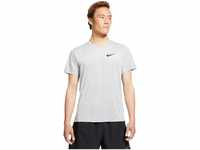 Nike Herren Np Df Hpr Dry T-Shirt, Gr. L, Particle Grey/Grey Fog/Htr/Bla