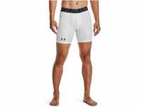 Under Armour Men's HeatGear Armour Shorts, White, Medium