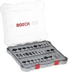Bosch Professional 30tlg. Fr&auml;ser Set Mixed (f&uuml;r Holz, f&uuml;r Oberfr&auml;sen mit 1/4 Zoll