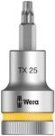 Wera 8767 C HF TORX Zyklop Bit-Nuss 1/2 Zoll Antrieb mit Haltefunktion, TX 25 x...