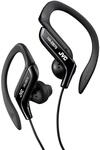 JVC HA-EB75-BN-U Ear-Clip Sportkopfh&ouml;rer - Spritzwasserschutz IPX2, schwarz