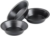 Dr. Oetker Pizza- und Kuchenblech 10cm, 3tlg. Set zum Backen von saftigen Kuchen und