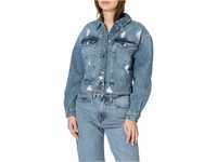 ONLY Womens Medium Blue Denim Jacket