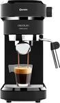 Cecotec Espressomaschine Cafelizzia 790 Black f&uuml;r Espressos, Cappuccino