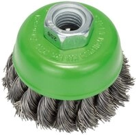 Bosch 1x PRO Stainless Steel Longlife Topfb&uuml;rste, gezopfter Draht f&uuml;r kleine