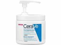 CeraVe Feuchtigkeitscreme für Körper und Gesicht, Mit Pumpspender, Creme für