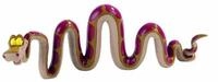 Bullyland 12379 - Spielfigur Schlange Kaa aus Walt Disney Das Dschungelbuch, ca. 10,8