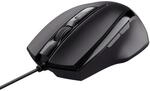 Trust 23650 Voca Comfort Maus mit Kabel (800, 1200, 1600 oder 2400 DPI, Kabell&auml;nge