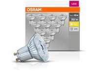 Osram Base PAR16 LED-Reflektorlampe mit GU10-Sockel, 4.3 W, Warmweiß, 10...