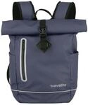 Travelite Rolltop Rucksack wasserfest, Fahrradrucksack, Freizeitrucksack mit Rolltop