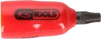 1/4" Bit-Stecknuss mit Schutzisolierung f&uuml;r Torx-Schrauben, T8