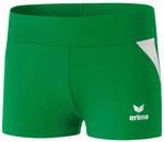 Erima Damen Laufhose Hot Pants, Smaragd/Wei&szlig;, 44, 829510