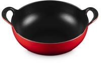 Le Creuset Balti Dish aus Gusseisen, 24 cm, 2,7 Liter, Kirschrot, 20142240600460