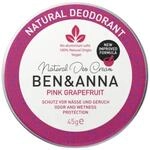 BEN & ANNA Deocreme Pink Grapefruit - Nat&uuml;rliches Deo f&uuml;r Herren und Damen - Gegen