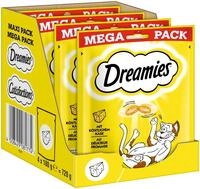 Dreamies Klassiker Katzensnacks mit K&auml;se &ndash; Katzenleckerli mit knuspriger Textur