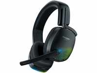 Roccat Syn Pro Air - Kabelloses RGB-Gaming-Headset mit 3D-Audio schwarz...
