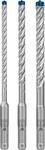 Bosch 3x EXPERT SDS plus-7X Hammerbohrer-Sets (f&uuml;r Weichgestein, Harter Stein, &Oslash;