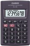 Casio HL-4A Taschenrechner Anthrazit Display (Stellen): 8 batteriebetrieben (B...