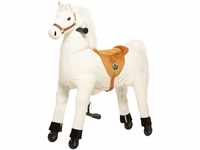 animal riding Reitpferd Snowy (für Kinder ab 5 Jahren, Sattelhöhe 69 cm, mit