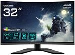Gigabyte G32QC A 81cm (31,5") WQHD Gaming-Monitor HDMI/DP 165Hz 1ms FreeSync HDR Gigabyte G32QC A 81cm (31,5") WQHD Gaming-Monitor HDMI/DP 165Hz 1ms FreeSync HDR