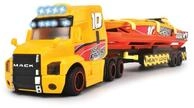 Dickie Toys &ndash; Sea Race Truck &ndash; Schwertransporter, gro&szlig;er LKW mit Anh&auml;nger...