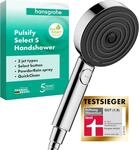 hansgrohe Pulsify Select S- wassersparender Duschkopf 6,9 l/min (EcoSmart),