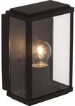 Brilliant Lampe Gaia Au&szlig;enwandleuchte schwarz | 1x A60, E27, 60W, geeignet f&uuml;r