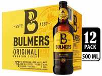 Bulmers Cider, Sortenreines Paket, Original (12 x 0.5 l)