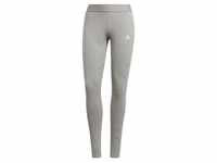 adidas Damen 3 Stripes Tights, Medium Grey Heather/White, XL