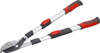 Meister Astschere mit Amboss-Klinge - 2K-Griffe - Teleskopfunktion -