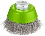 Bosch 1x PRO Stainless Steel Longlife Topfb&uuml;rste, gewellter Draht f&uuml;r kleine