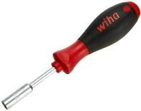 Wiha Schraubendreher SoftFinish&reg; Sechskant-Steckschl&uuml;ssel mit kurzer Rundklinge