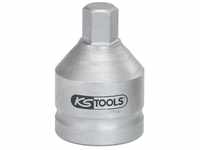 KS Tools 515.0005 3/4" Kraft-Bit-Stecknuss Innensechskant kurz, 22mm