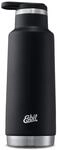 Esbit Isolierflasche Pictor - Edelstahl Thermoflasche 550 ml in Schwarz - mit Loop