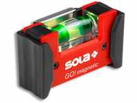Sola GO! magnetic CLIP - Mini-Wasserwaage magnetisch aus glasfaserverstärktem