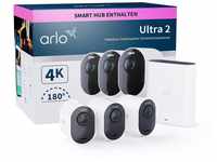Arlo Ultra 2 Überwachungskamera Aussen WLAN, Kabellos, 3er Set, 4K UHD