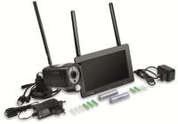 Technaxx &Uuml;berwachungskamera mit Aufzeichnung, Monitor f&uuml;r Video&uuml;berwachung mit 7"