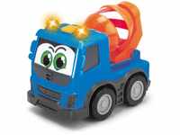 Dickie 203811006 Toys Happy Volvo FMX, Baufahrzeuge für Kleinkinder, Kipper,