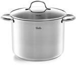 Fissler San Francisco/Edelstahl-Topf (5,3 L - &Oslash; 24 cm) Kochtopf mit Glas-Deckel,