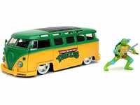 Jada Toys 253285000 Ninja Turtles(TMNT) 1962 VW Bus, Auto, Spielzeugauto aus