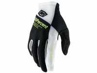 100% Celium Handschuhe schwarz/weiß Handschuhgröße S 2021 Fahrradhandschuhe