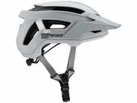 100% CASCOS Altis Helmet Cpsc/Ce Grey-L/XL Helme, grau, Estándar