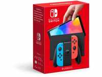 Nintendo Switch-Konsole (OLED-Modell) Neon-Rot/Neon-Blau