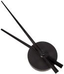 TFA Dostmann Wanduhr minimalistisch, Uhrwerk zum selber Bauen, 9,6 x 3,3 x 31 cm,