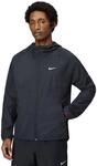 Nike Herren Miler Jacke, Black/Reflective Silv, S EU