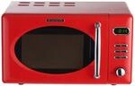 Wolkenstein Retro Stand Mikrowelle WMW720 I 700W Mikrowellenleistung I 20L...