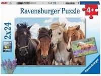 Ravensburger Kinderpuzzle - 05148 Pferdeliebe - Puzzle für Kinder ab 4 Jahren,...