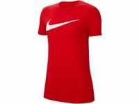 Nike Damen Women's Team Club 20 Tee T Shirt, University Red/White, M EU